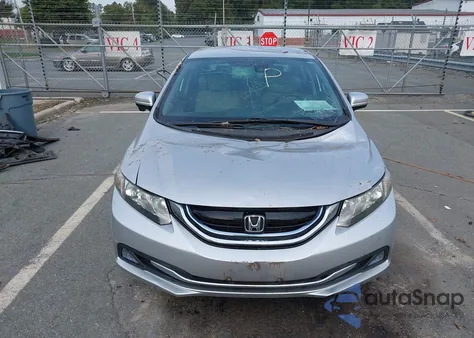 2014 Honda Civic Hybrid из США, поврежденный, VIN 19XFB4F20EE201433